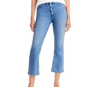 Rag & Bone “Nina” high rise ankle flare jeans. In color Brighton.